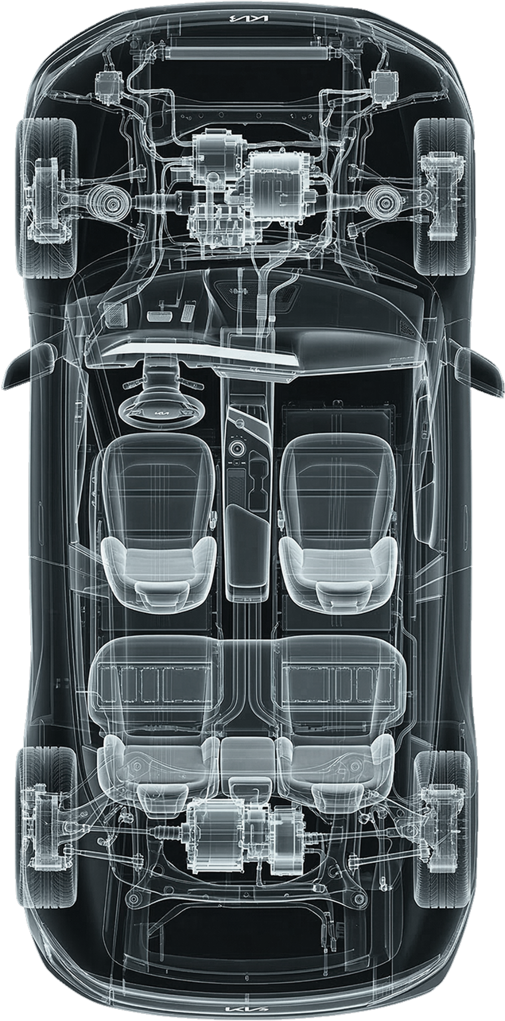X-ray EV car