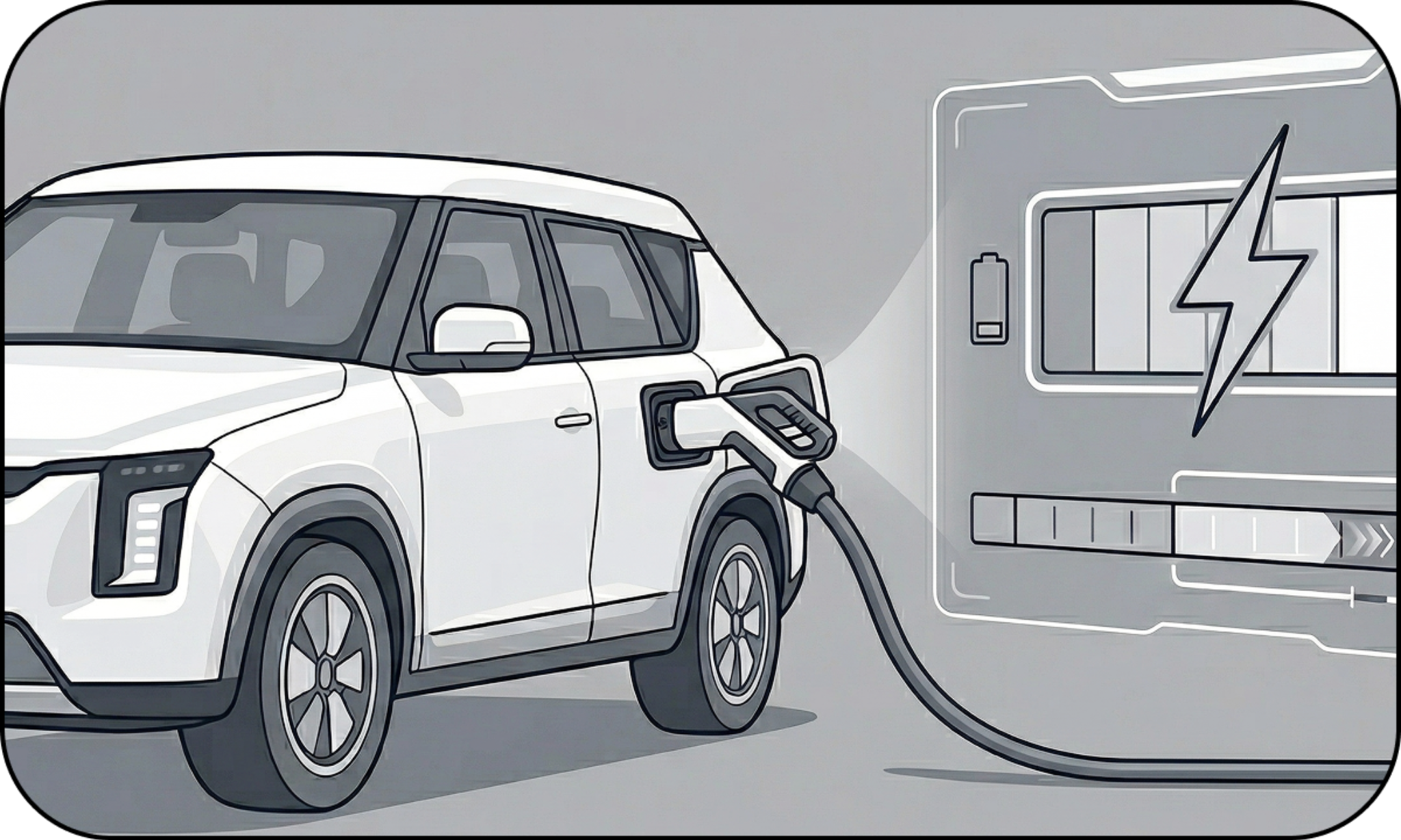 Fast charging illustration