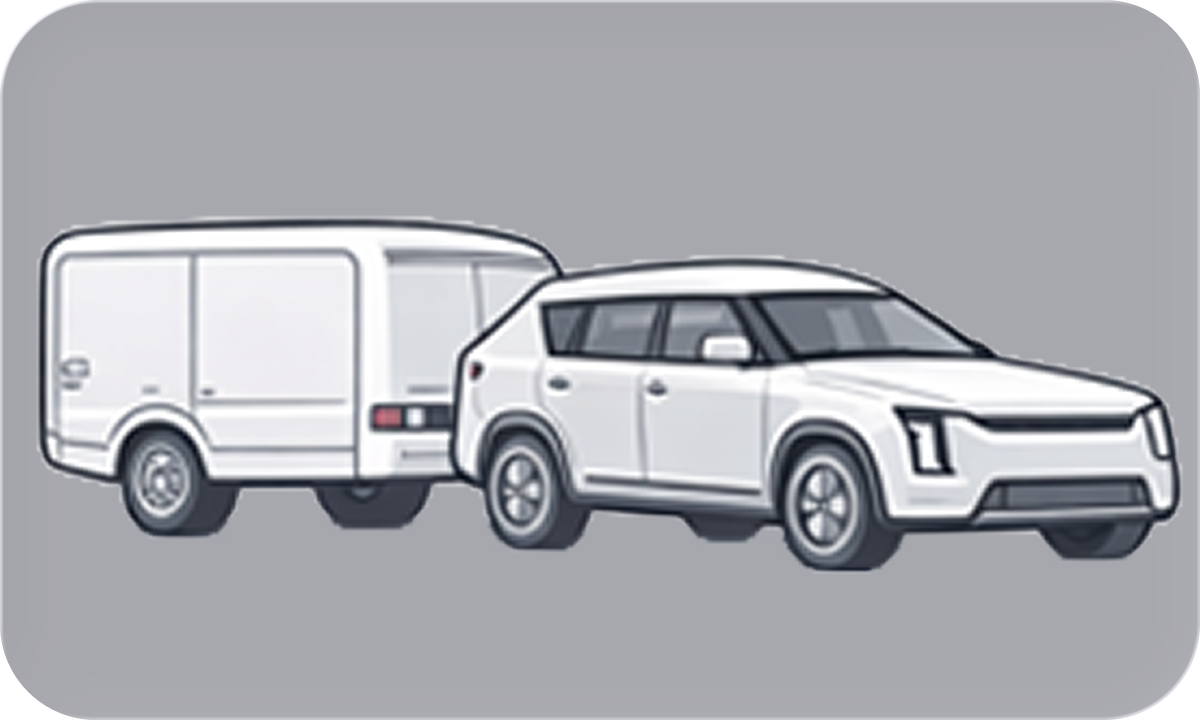 Towing capacity illustration