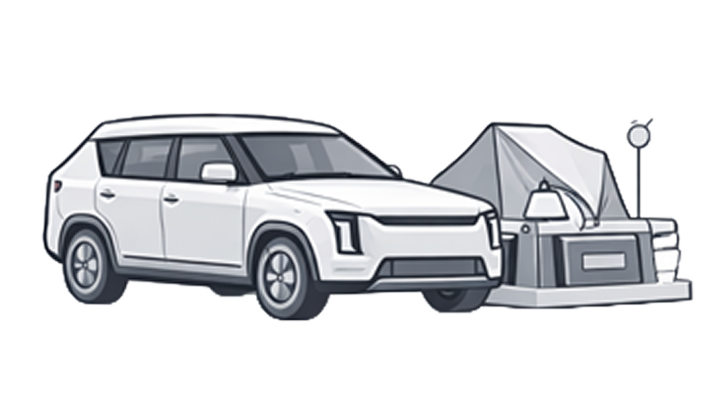 Versatile utility V2L illustration